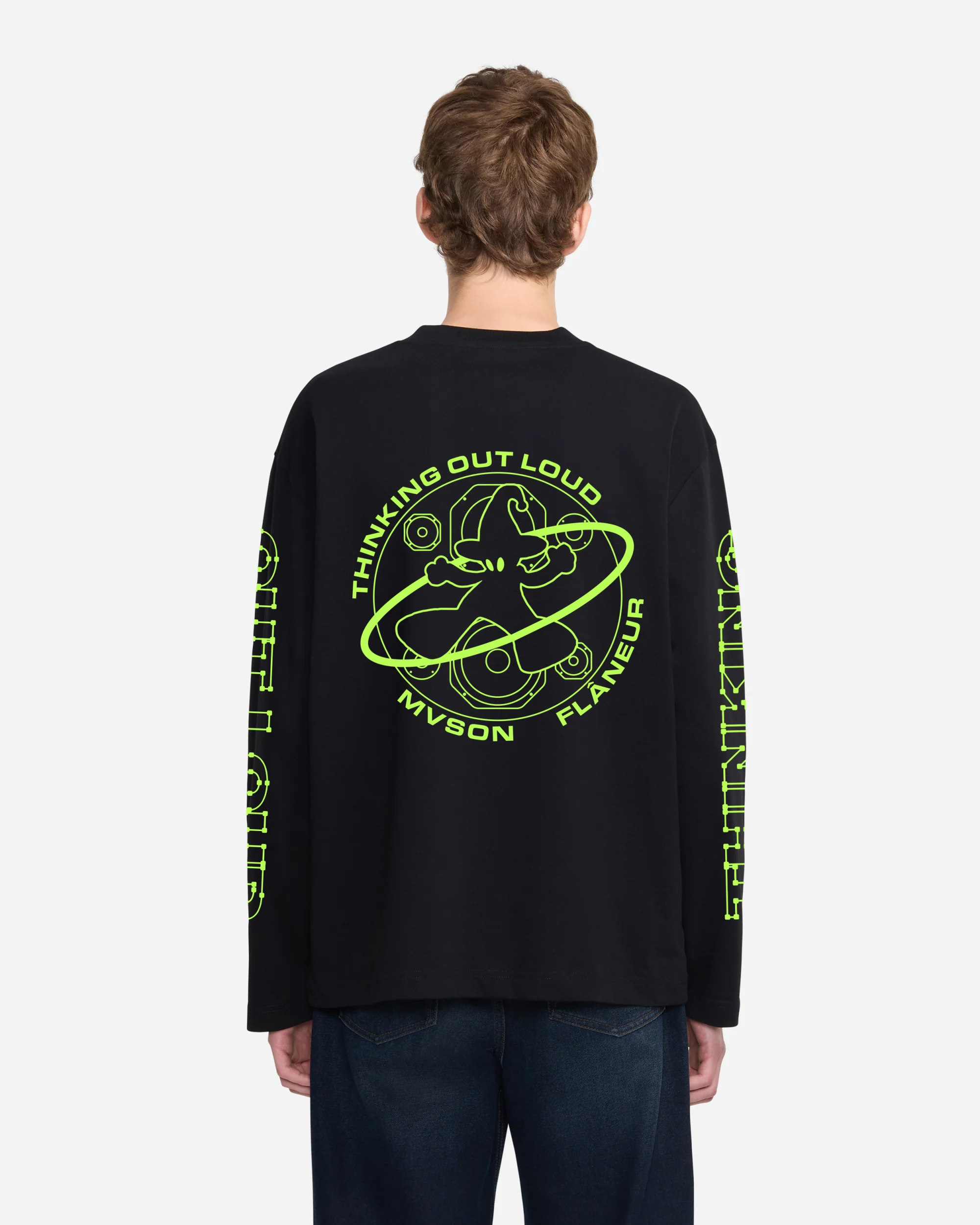 Mvson Black Long Sleeve | Black - Image 3
