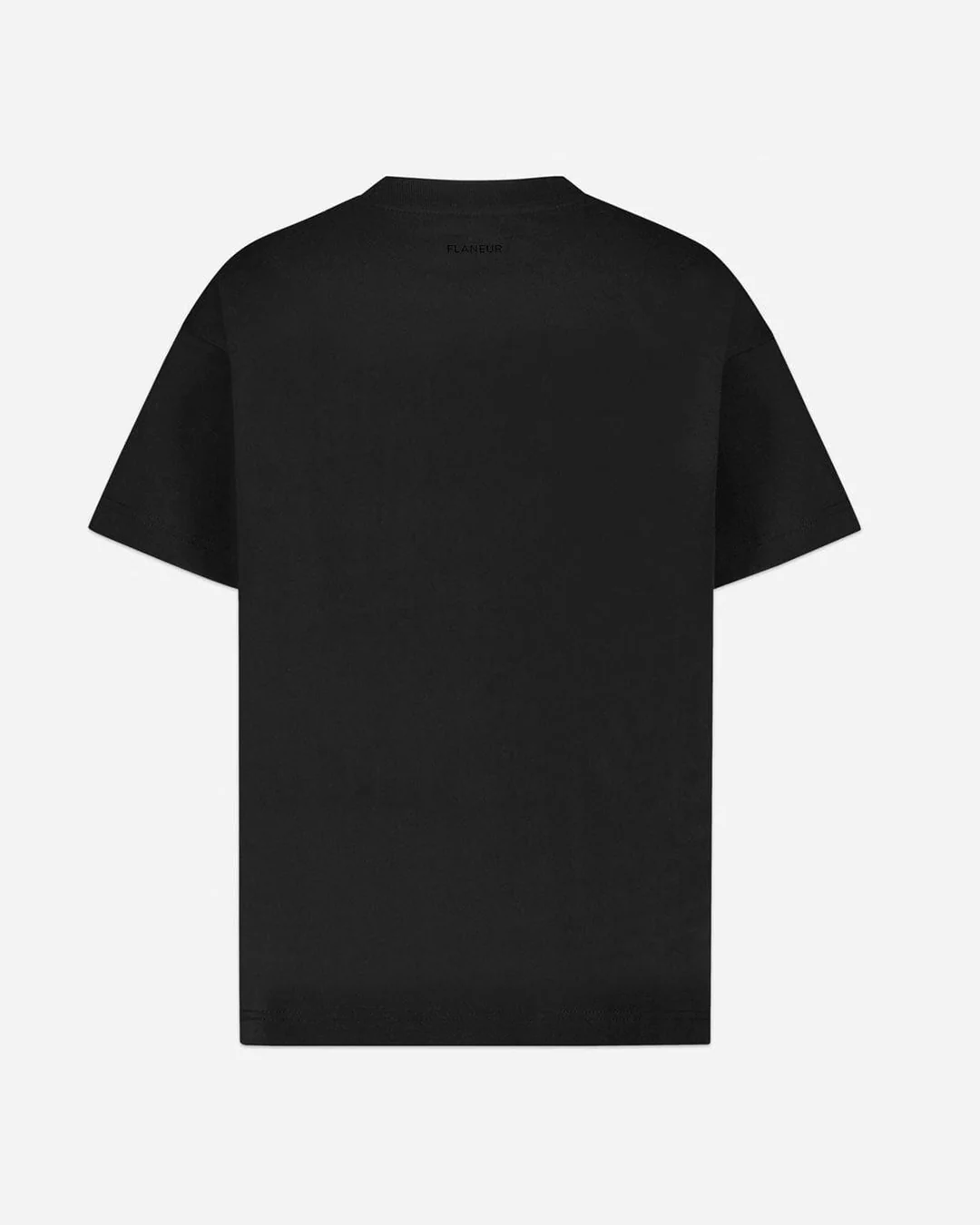 Organic Flower T-Shirt | Black - Image 2