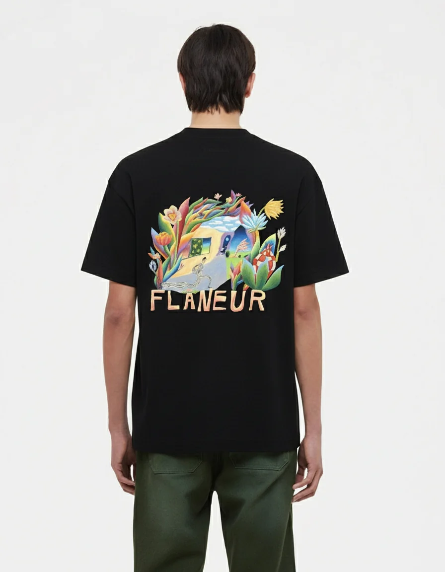 Passage of Time T-Shirt | Black - Image 3