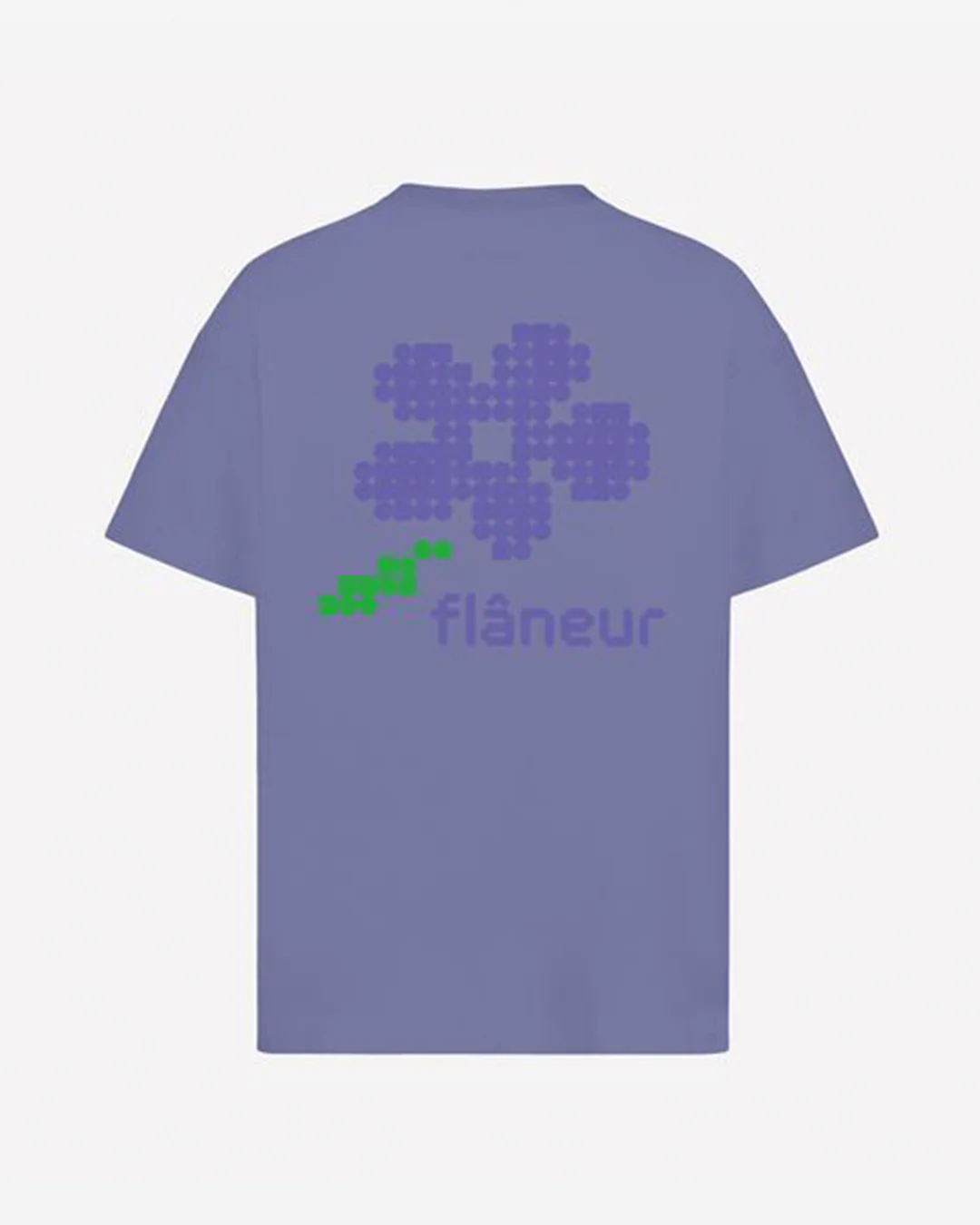 Pixel Flower T-Shirt | Purple - Image 2