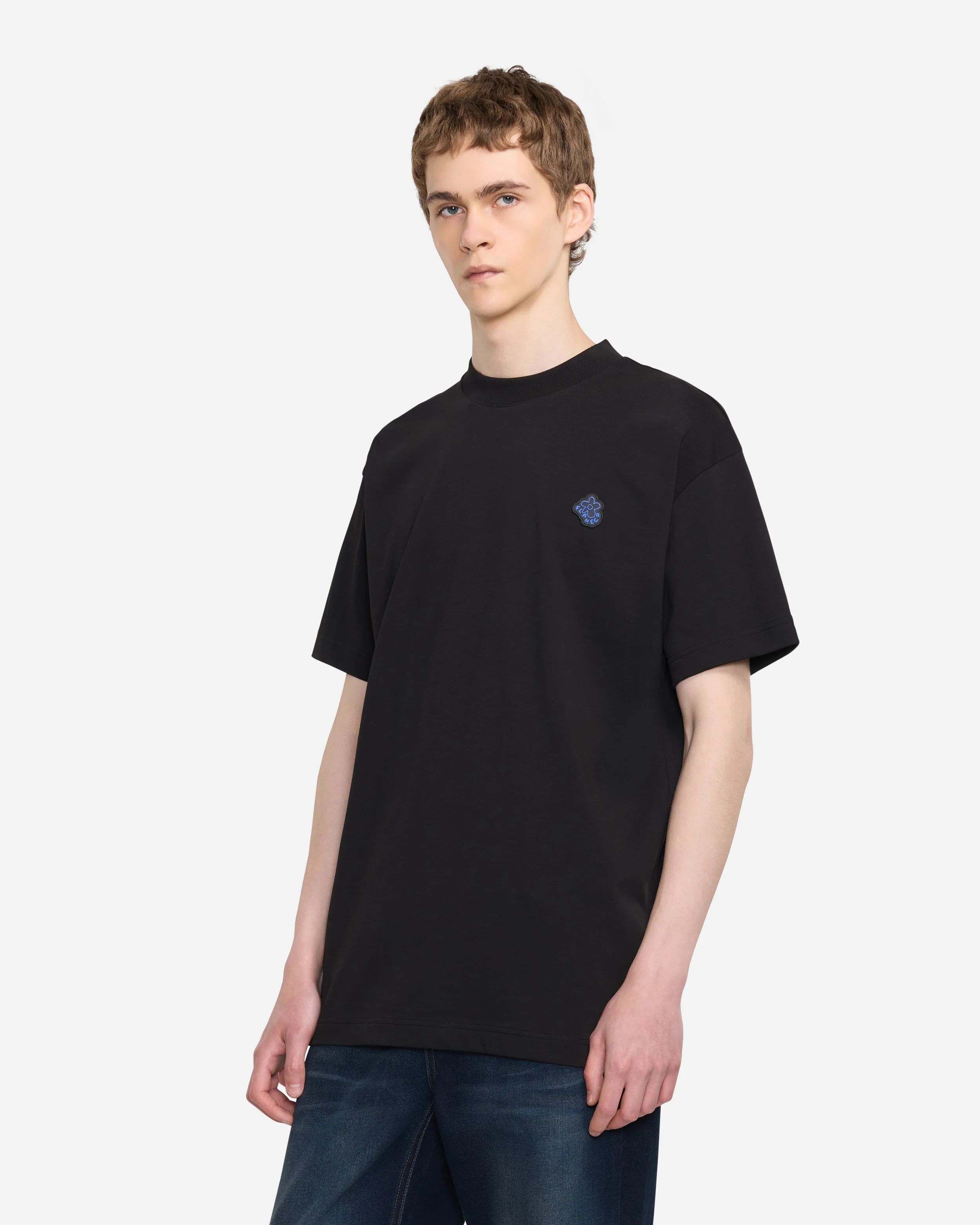Rubber Blossom T-Shirt | Black - Image 3