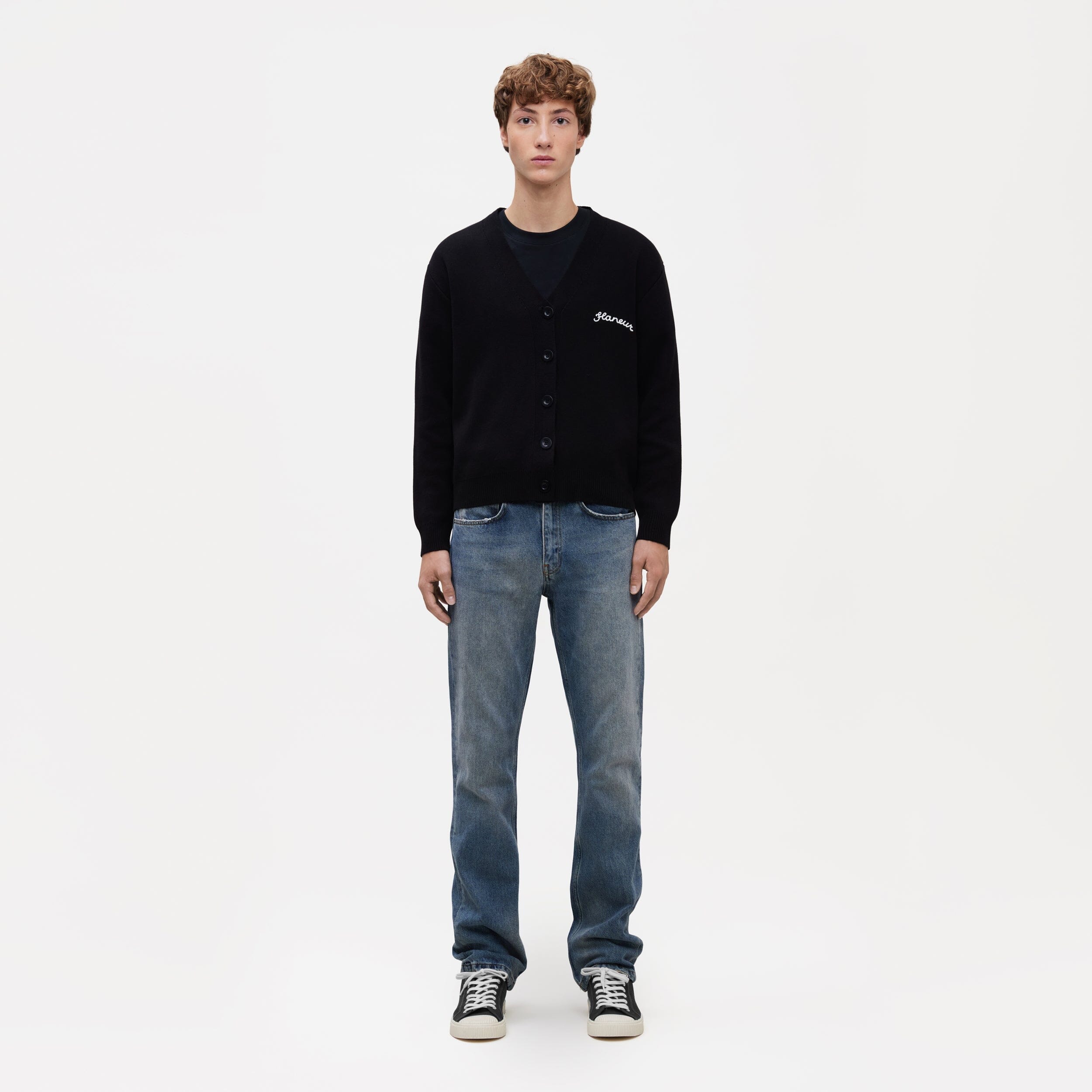 Signature Cardigan | Black - Image 3