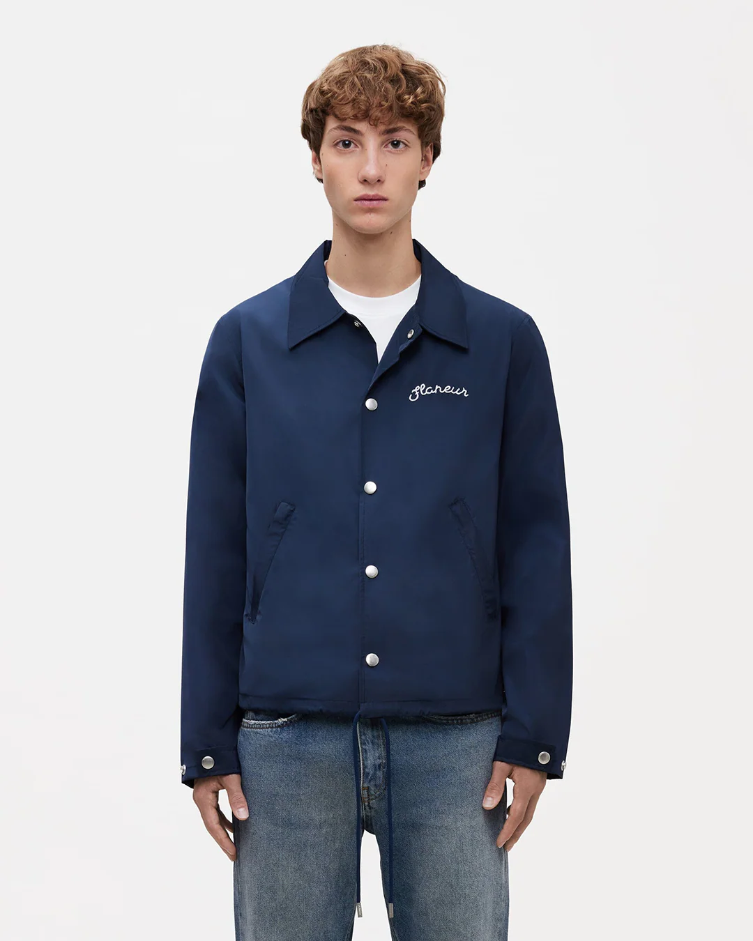 Signature Coach Jacket | Navy - Image 2