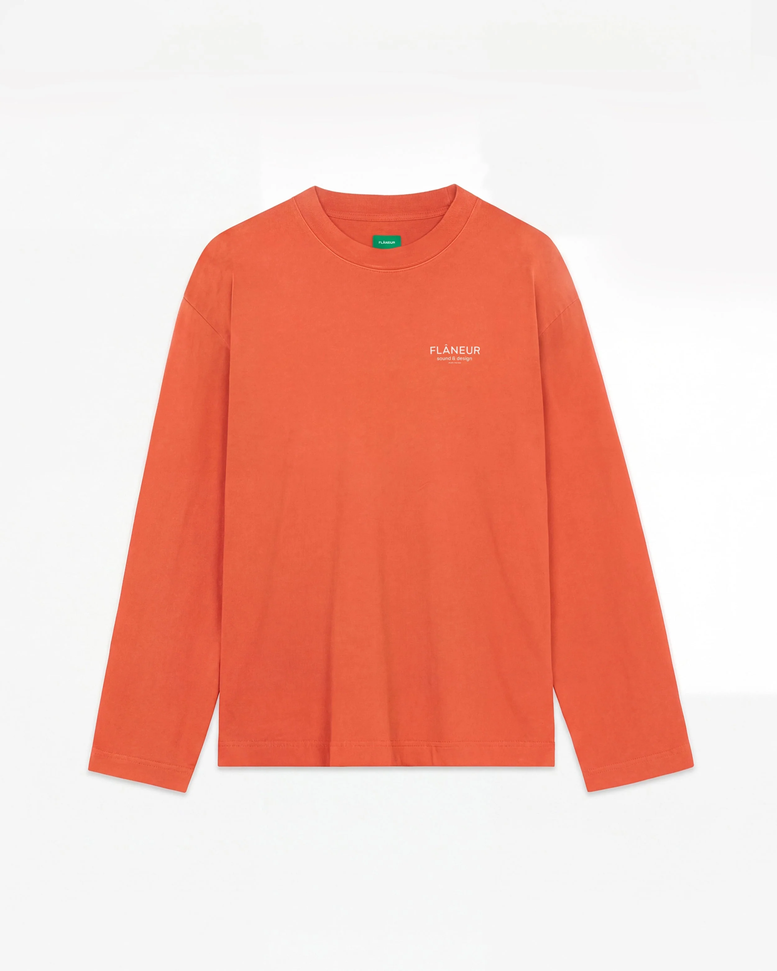 Sound & Design Long Sleeve | Royal Orange - Image 3