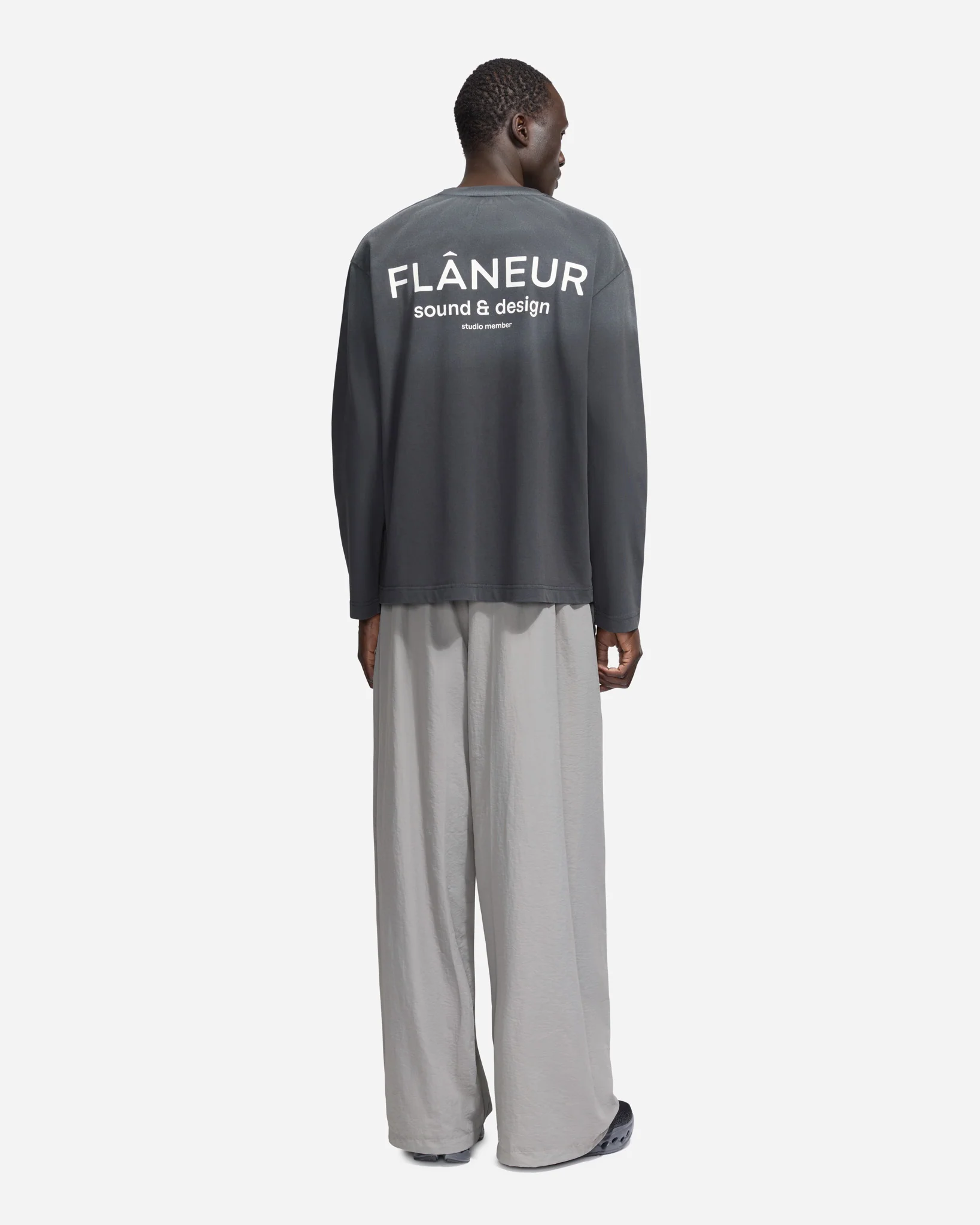 Sound & Design Studio Member Long Sleeve | Washed Black - Image 6