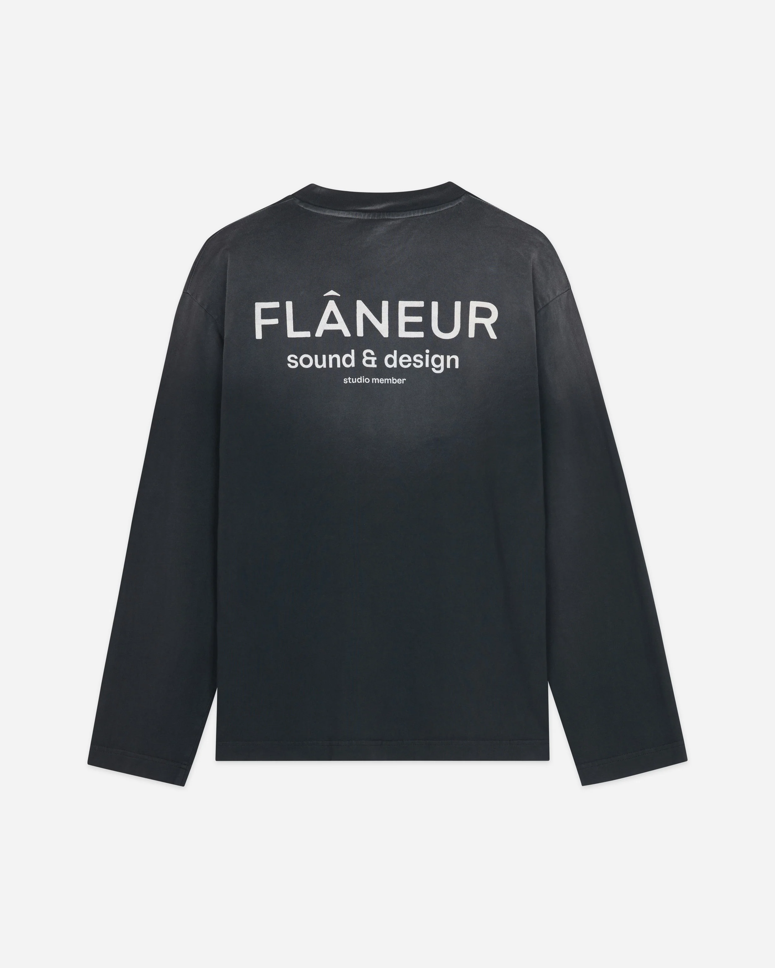 Sound & Design Studio Member Long Sleeve | Washed Black - Image 8