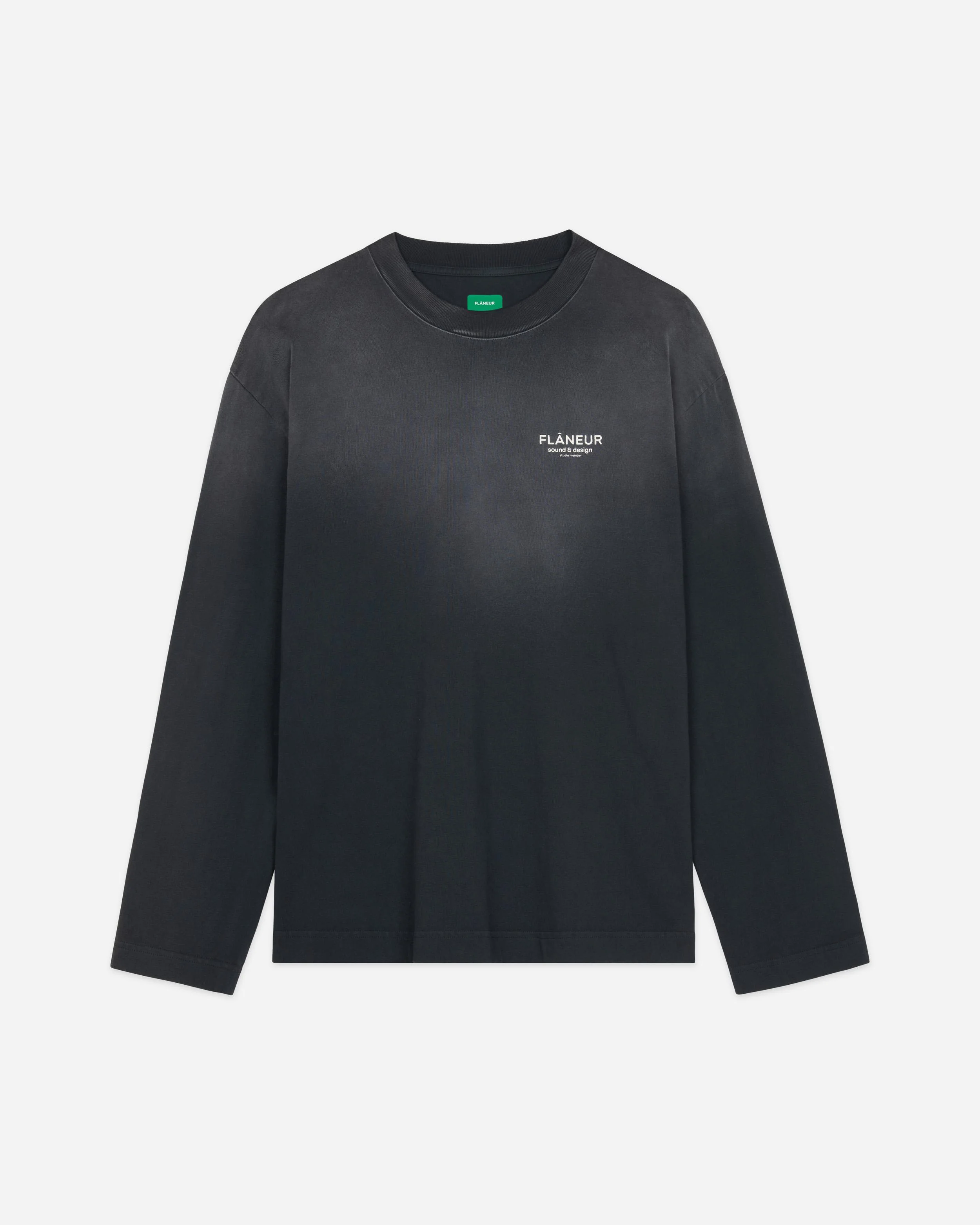 Sound & Design Studio Member Long Sleeve | Washed Black - Image 9