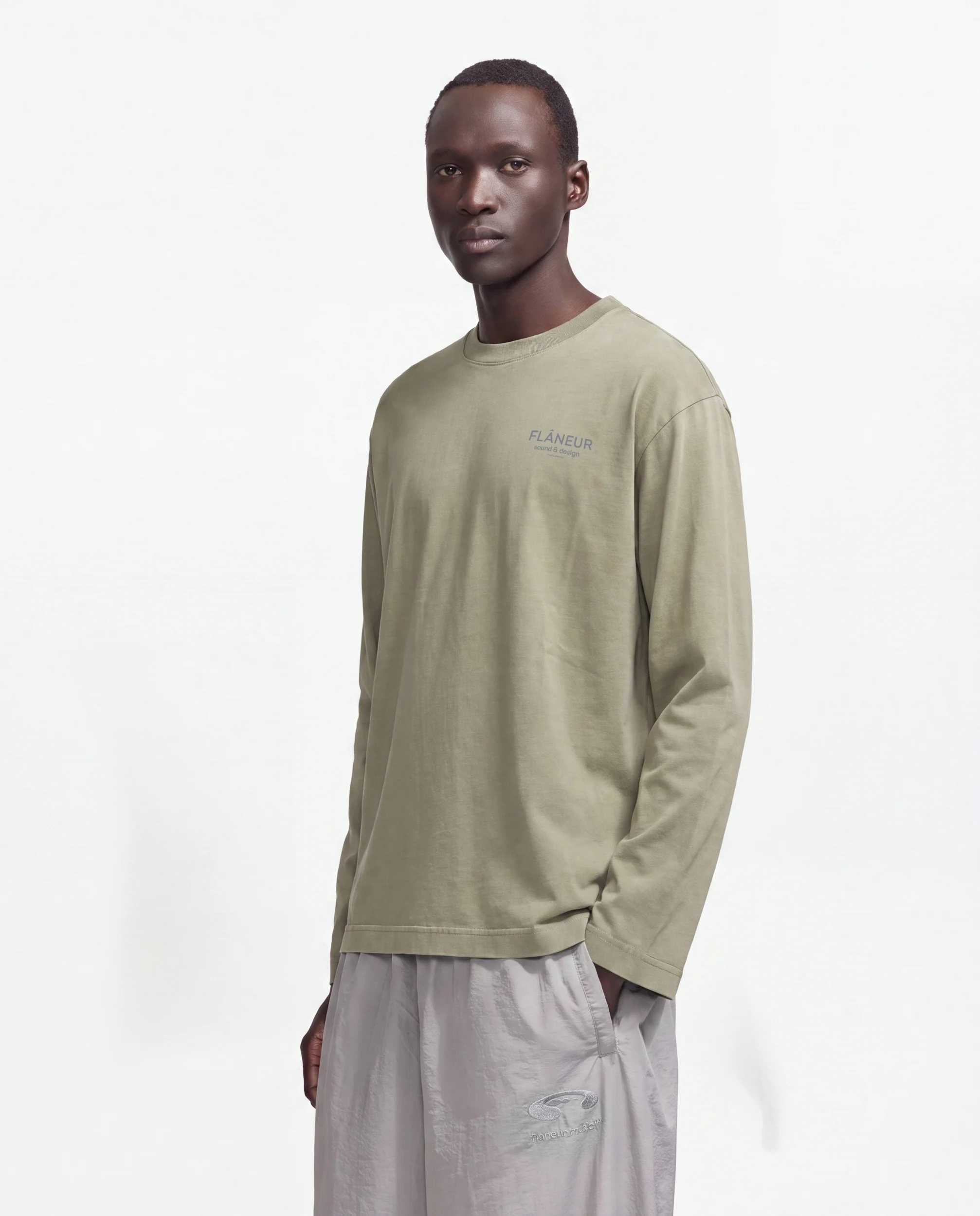 Sound & Design Studio Member Long Sleeve | Washed Green