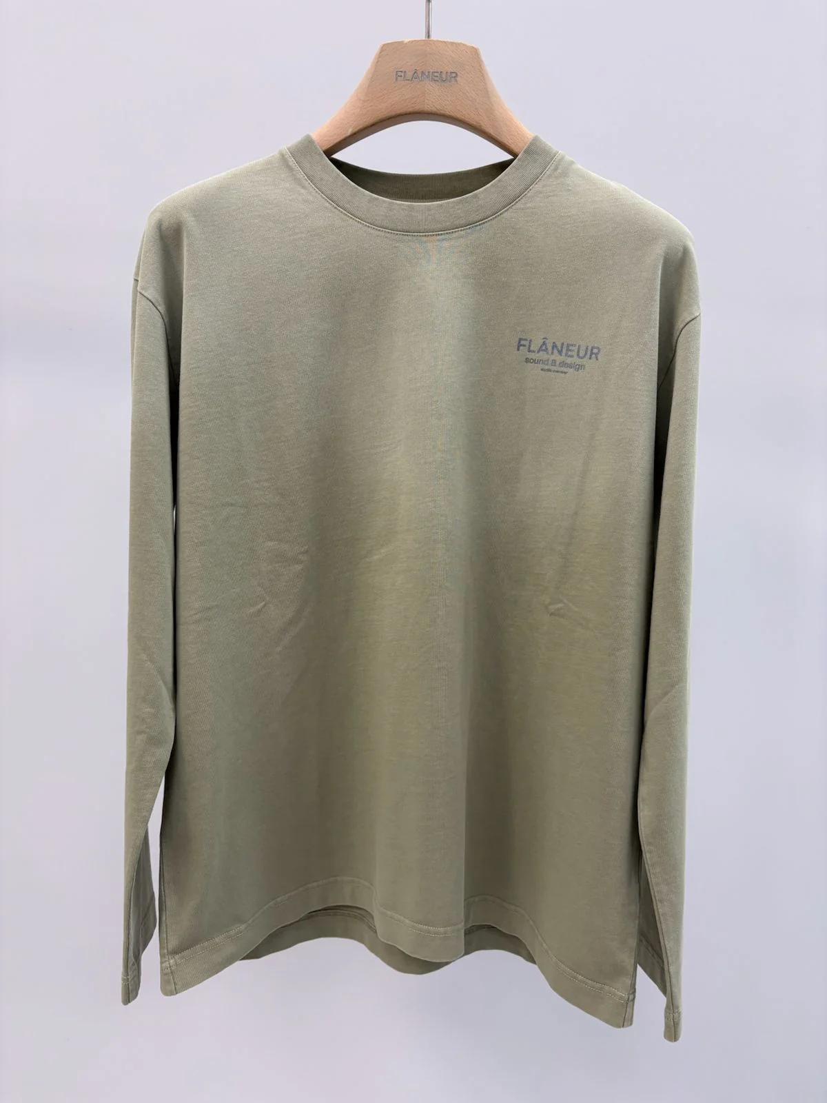 Sound & Design Studio Member Long Sleeve | Washed Green - Image 4
