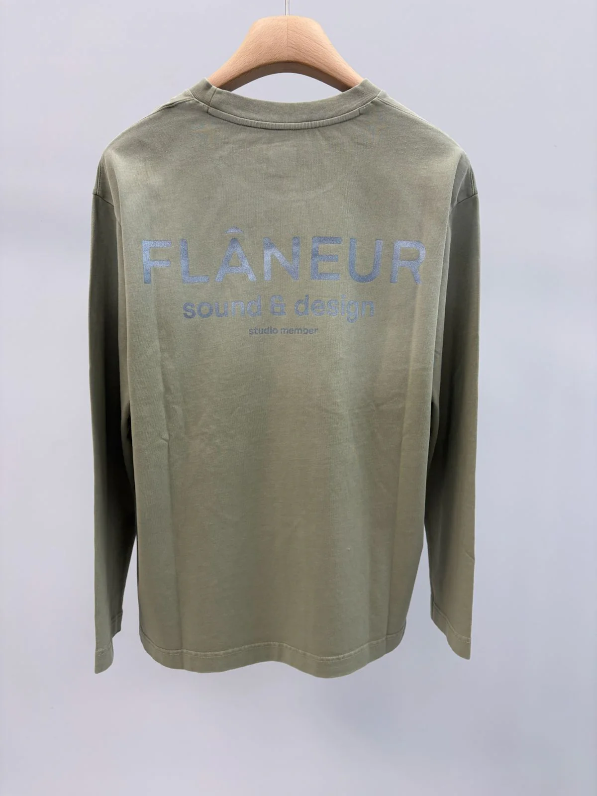 Sound & Design Studio Member Long Sleeve | Washed Green - Image 5