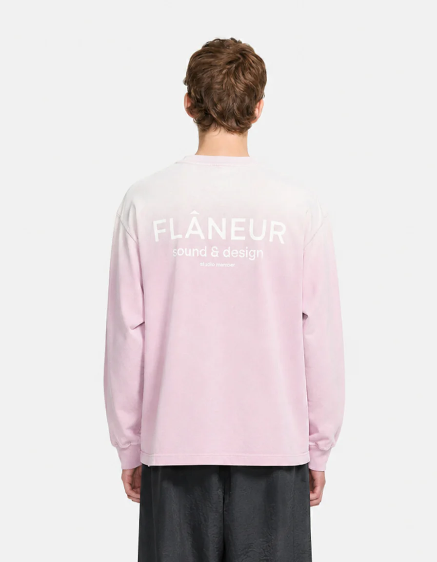 Sound & Design Studio Member Long Sleeve | Washed Pink