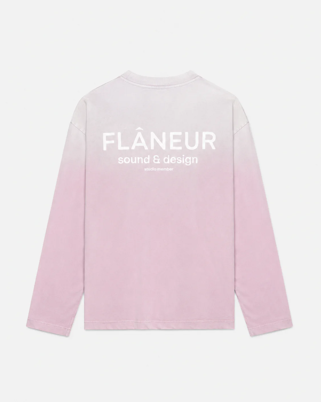 Sound & Design Studio Member Long Sleeve | Washed Pink - Image 2
