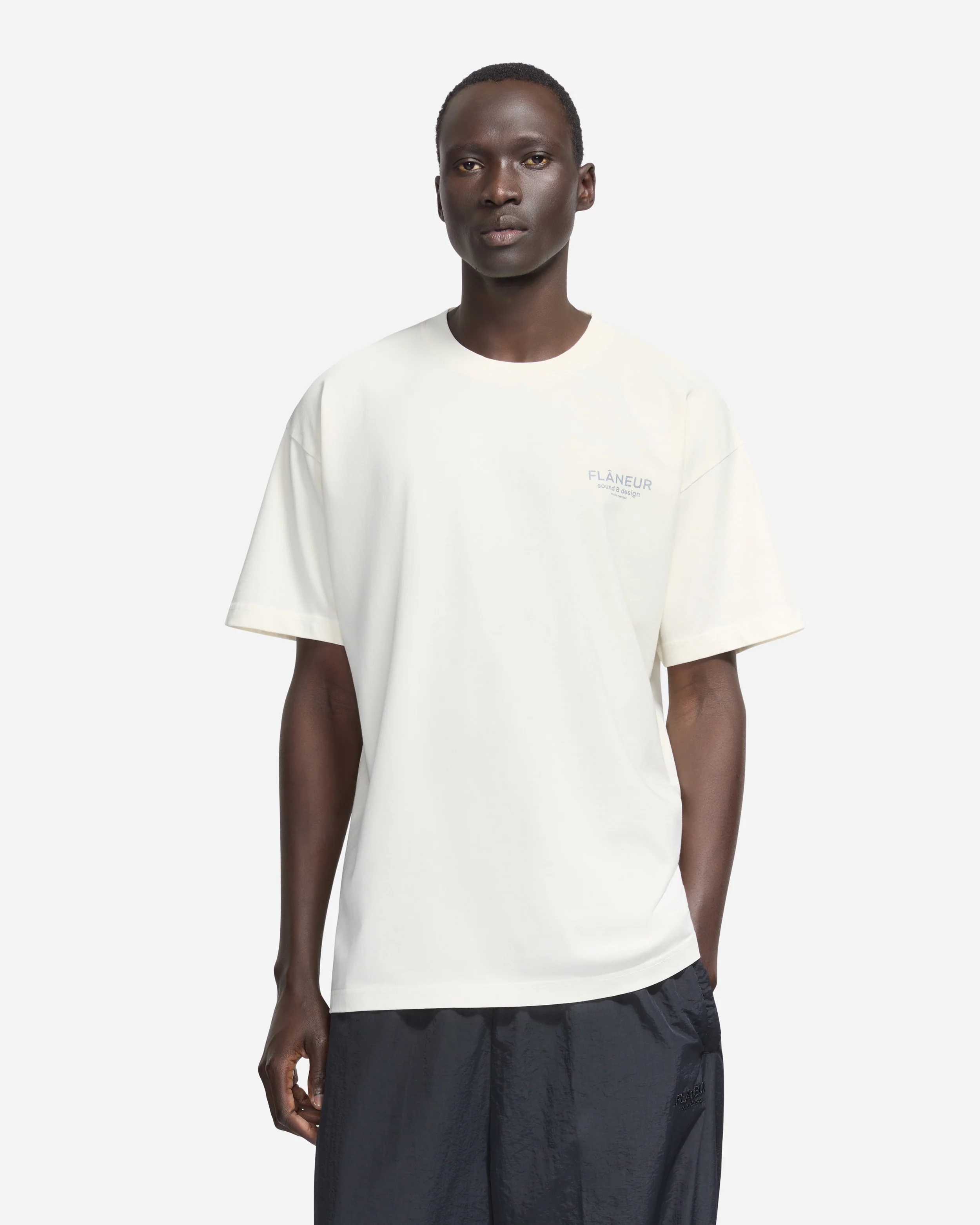 Sound & Design Studio Member T-Shirt | Washed White - Image 2