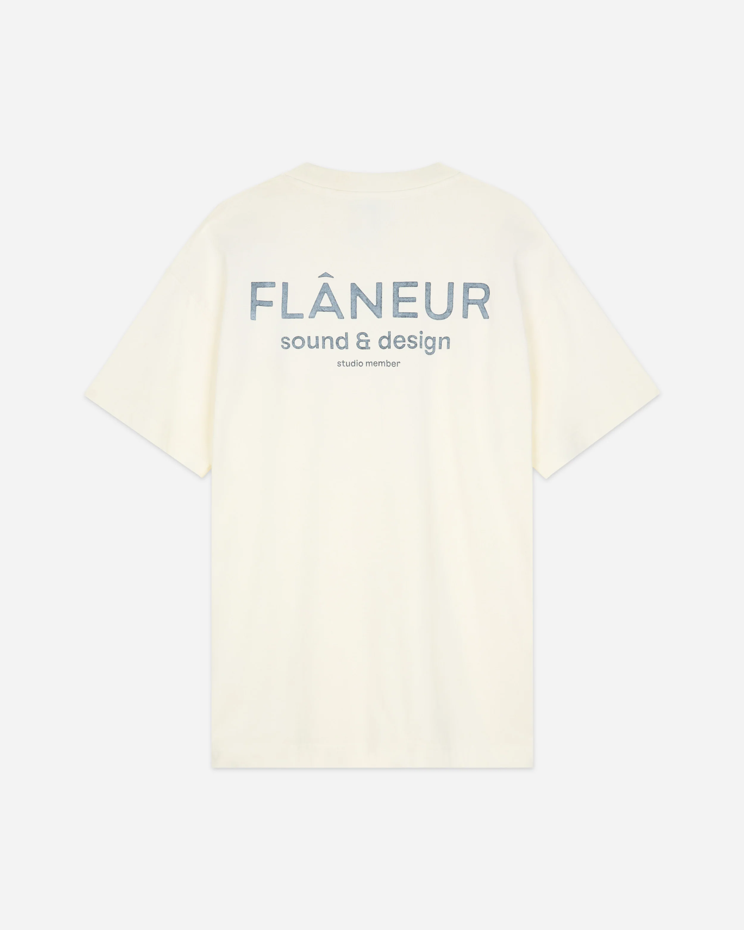 Sound & Design Studio Member T-Shirt | Washed White - Image 4