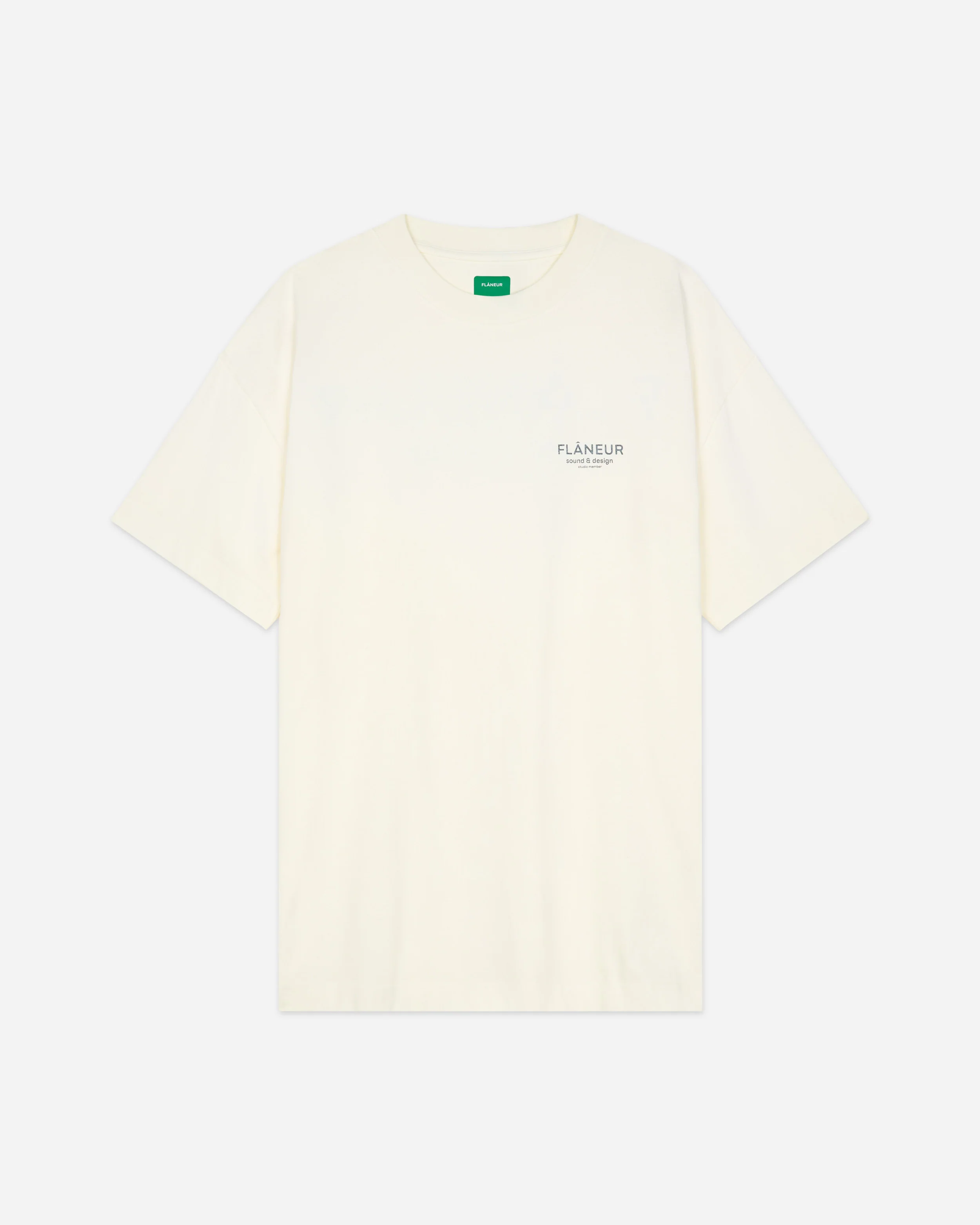 Sound & Design Studio Member T-Shirt | Washed White - Image 5