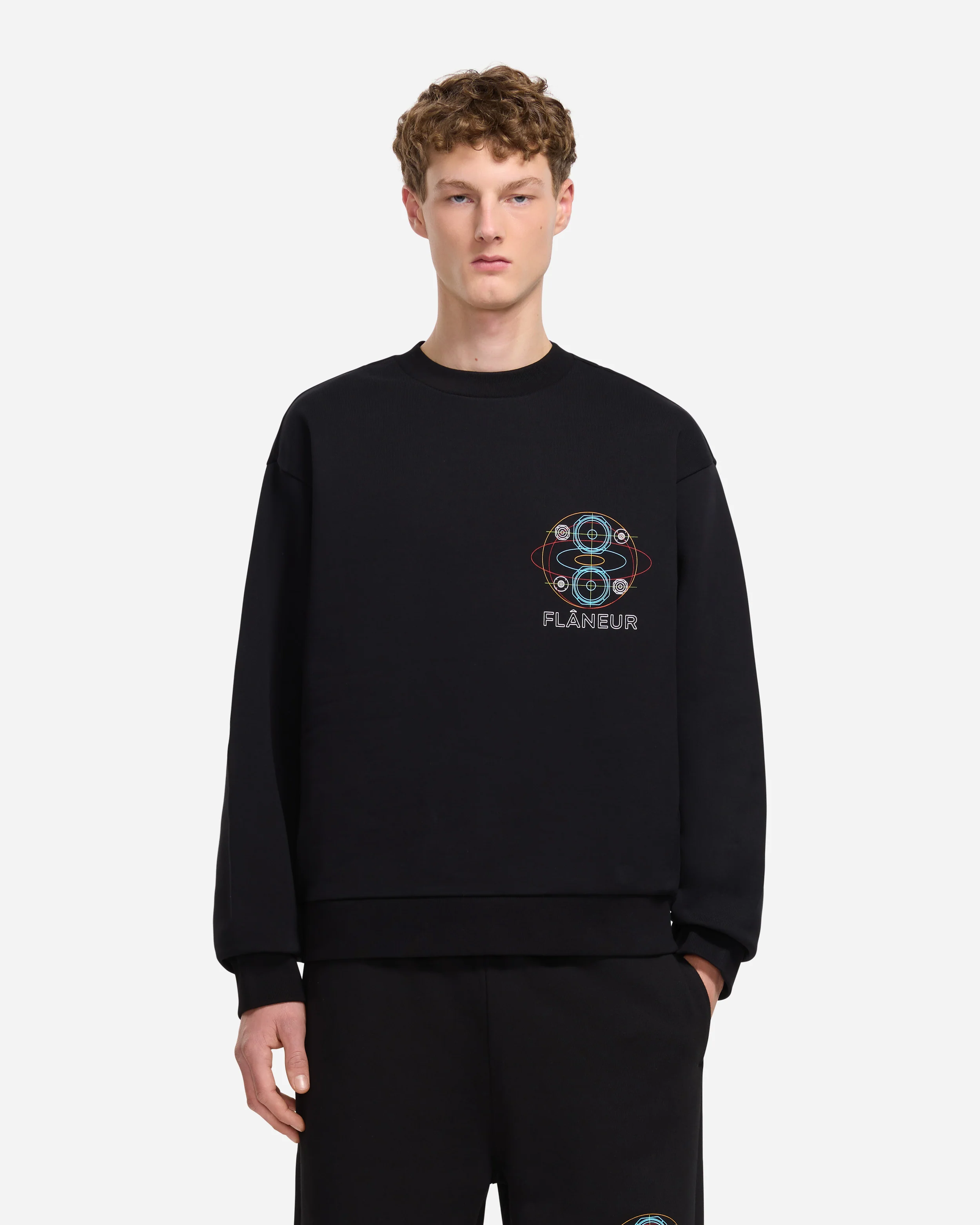 Speaker Sweater | Black/Multicolor