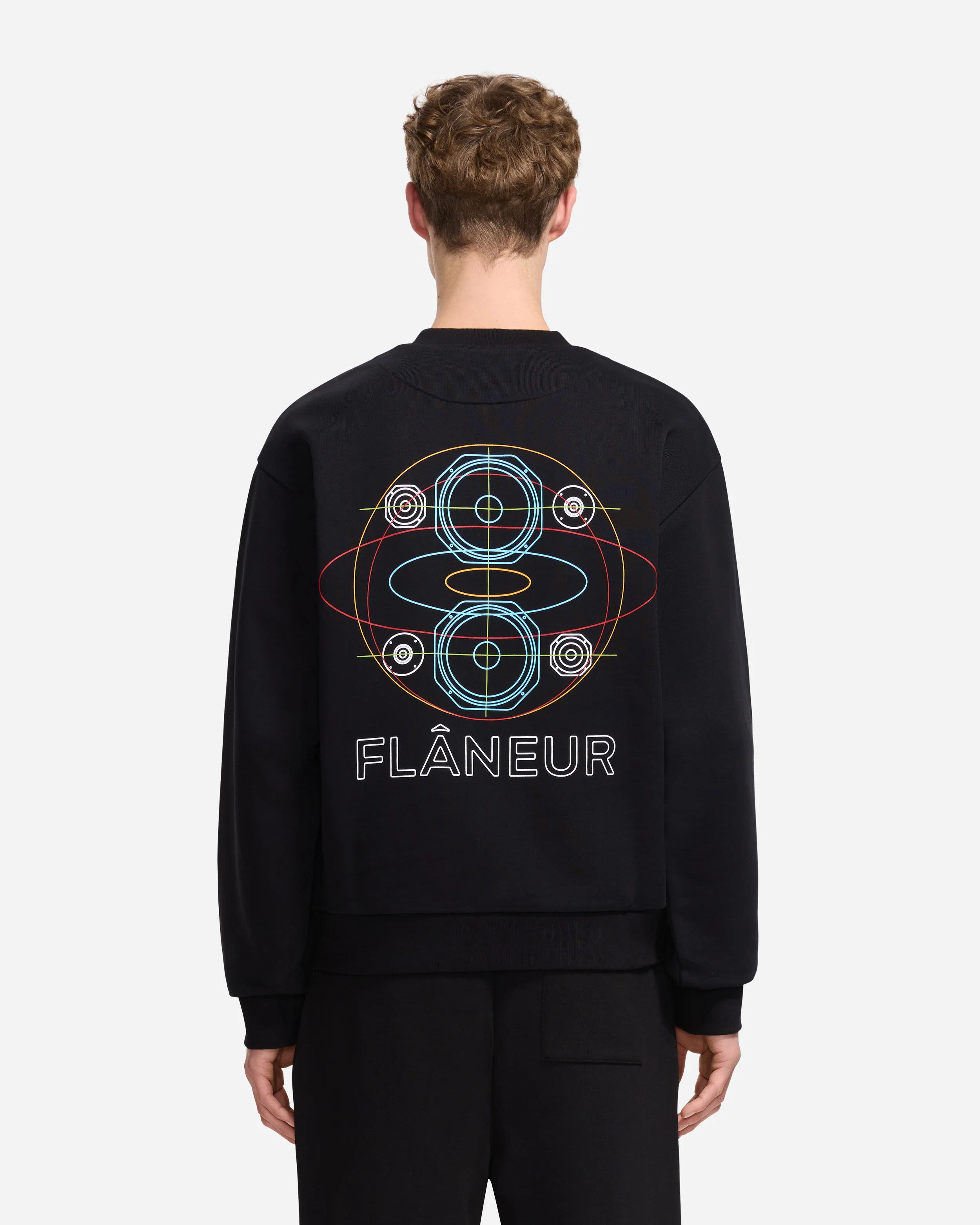 Speaker Sweater | Black/Multicolor - Image 2