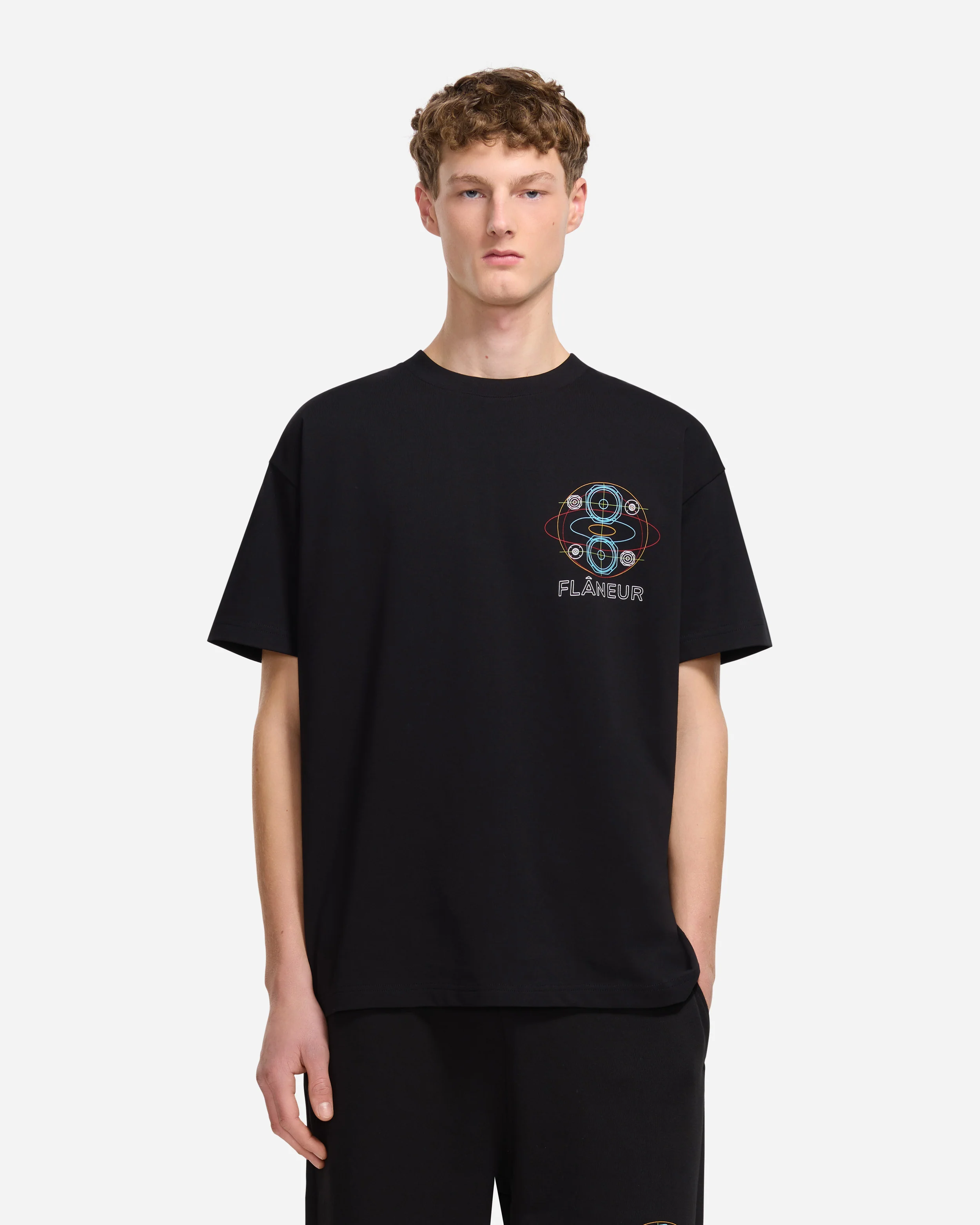 Speaker T-Shirt | Black/Multicolor - Image 2