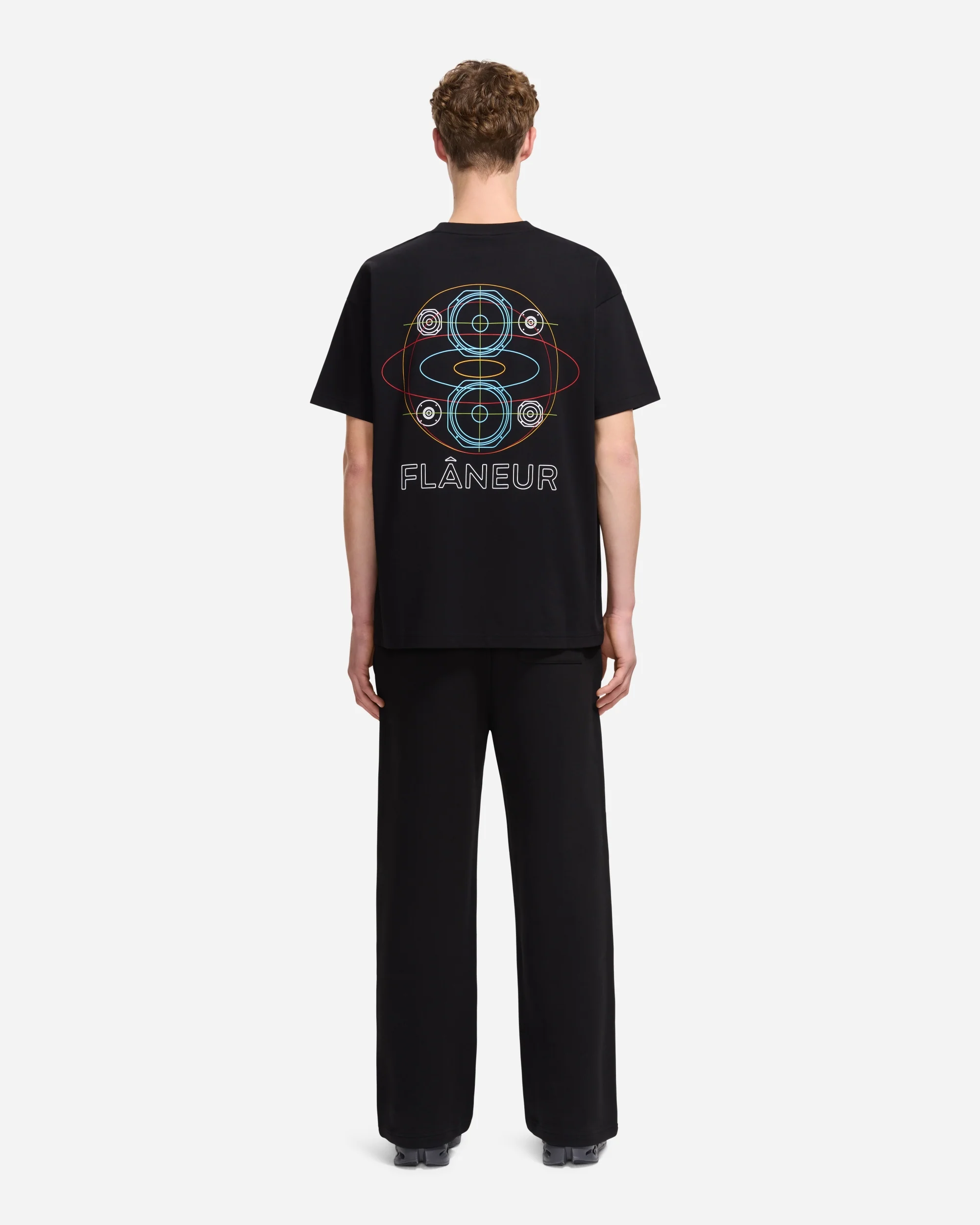 Speaker T-Shirt | Black/Multicolor - Image 4