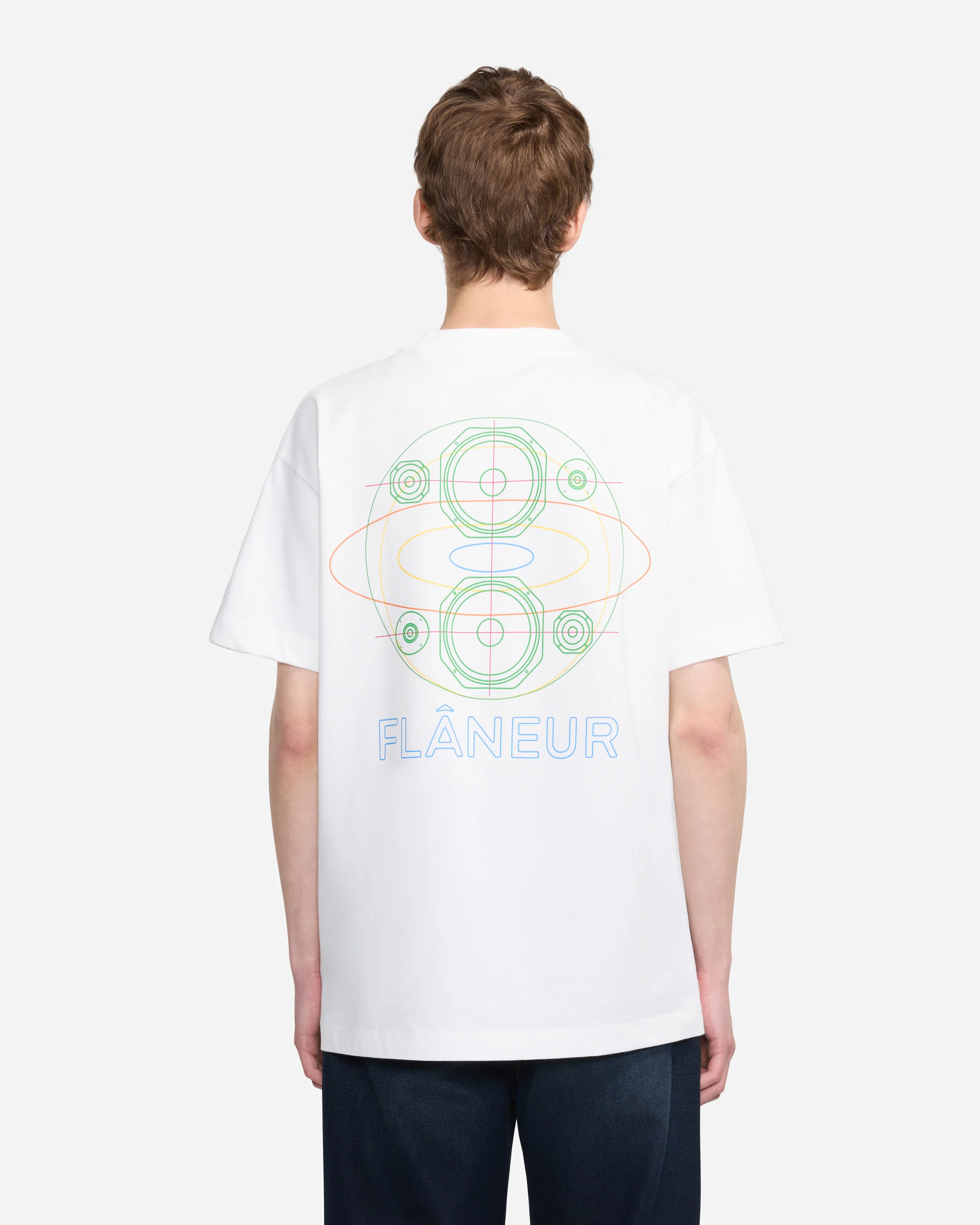 Speaker T-Shirt | White - Image 3
