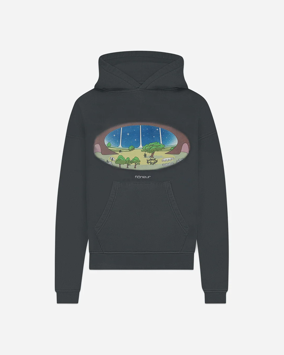 Stardome Hoodie (500GSM) | Black