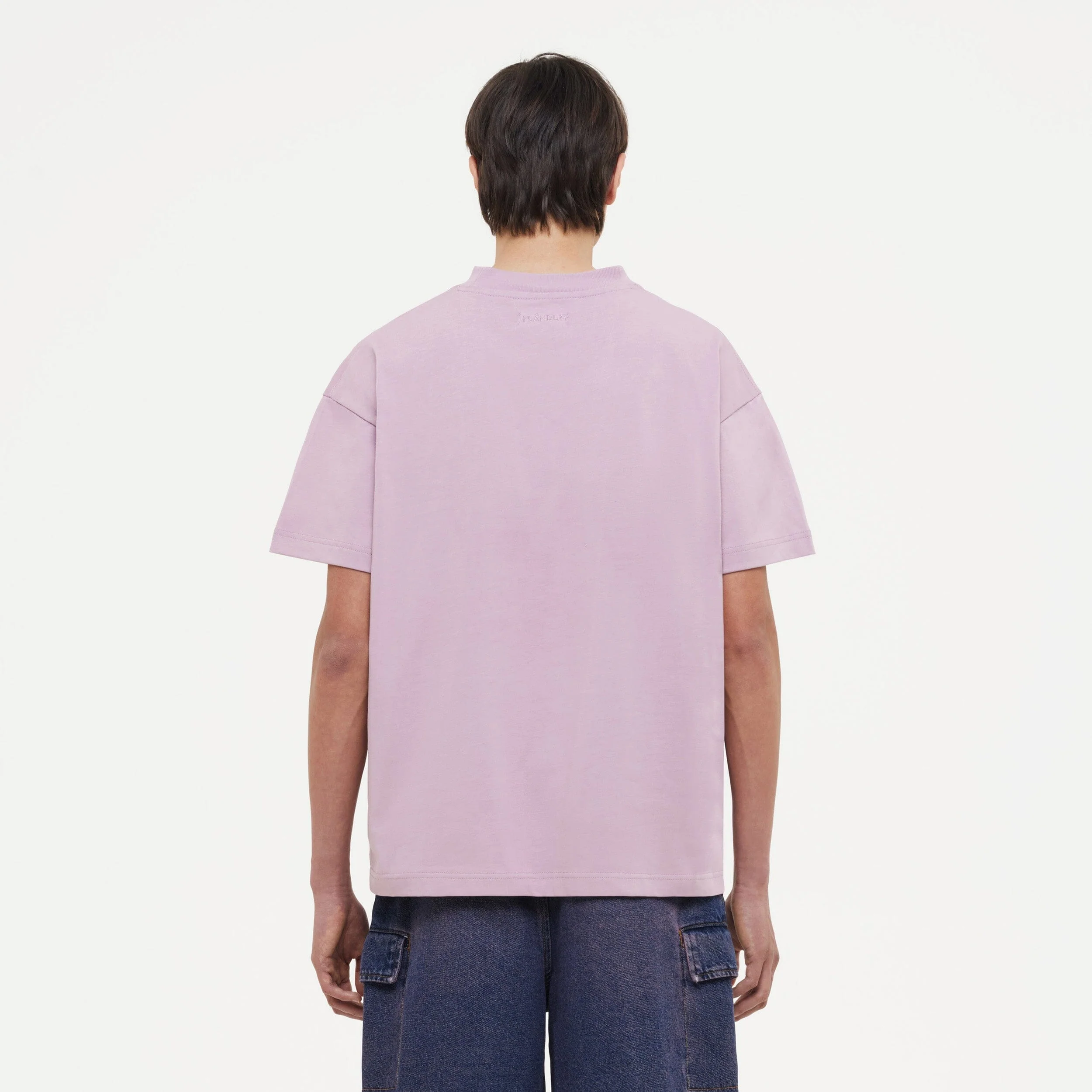 Tonal Logo T-Shirt | Mauve - Image 2