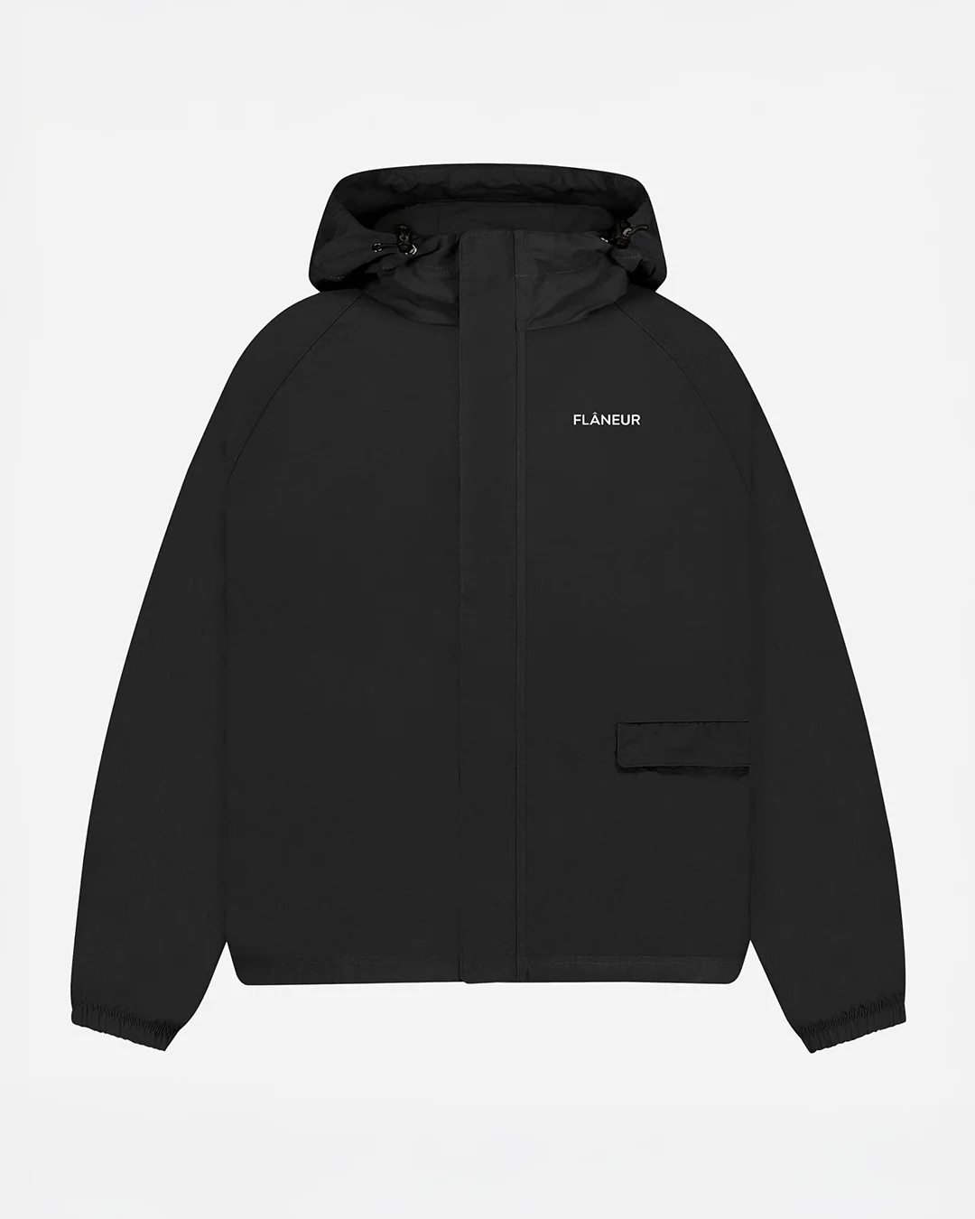 Turtle Nylon Jacket | Black - Image 4