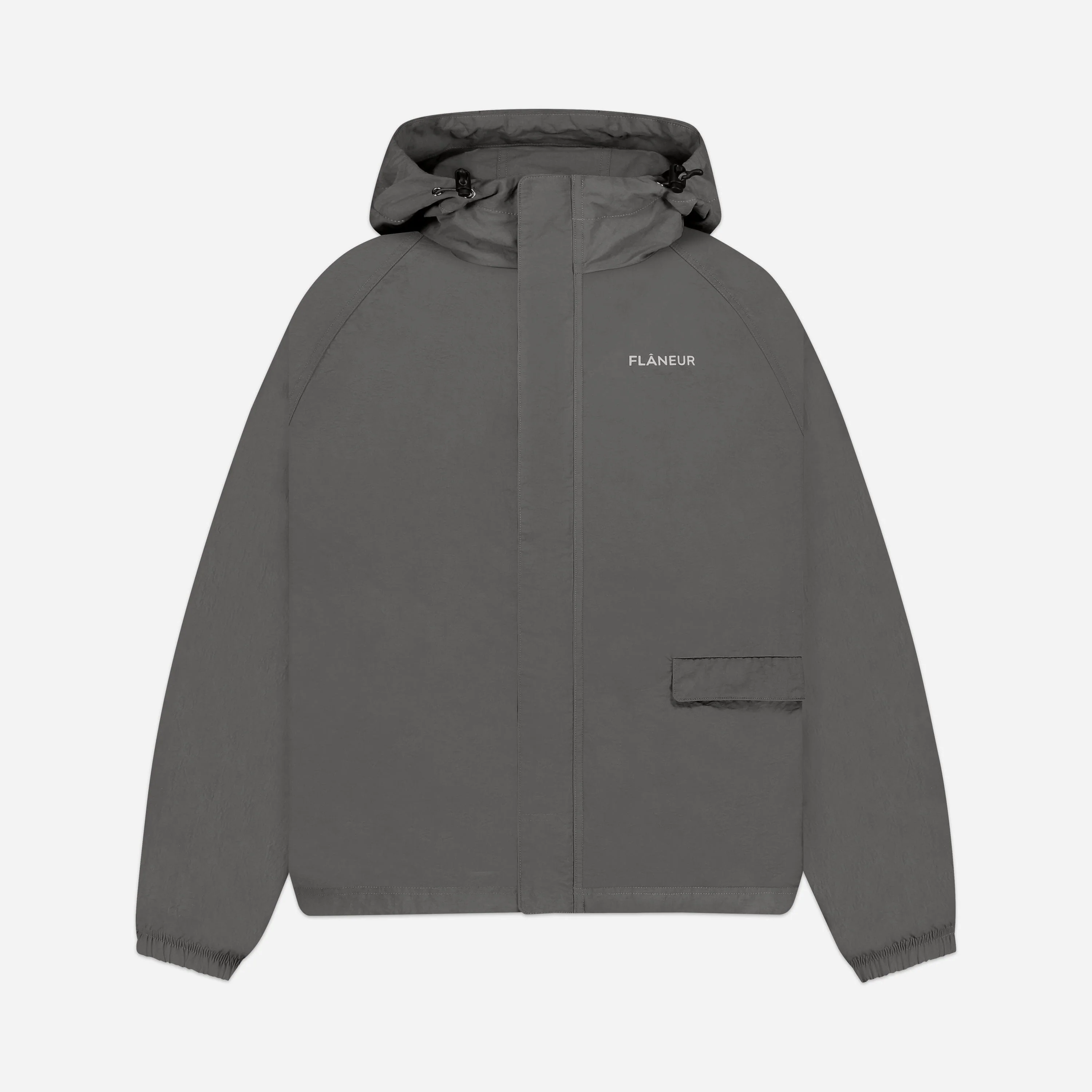 Turtle Nylon Jacket | Grey - Image 7