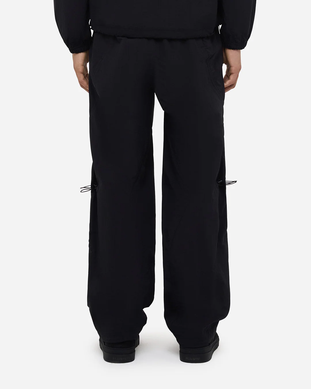 Turtle Nylon Trousers | Black - Image 3