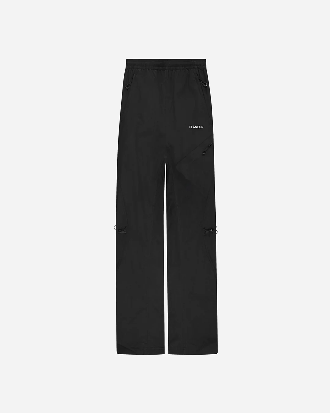 Turtle Nylon Trousers | Black - Image 4