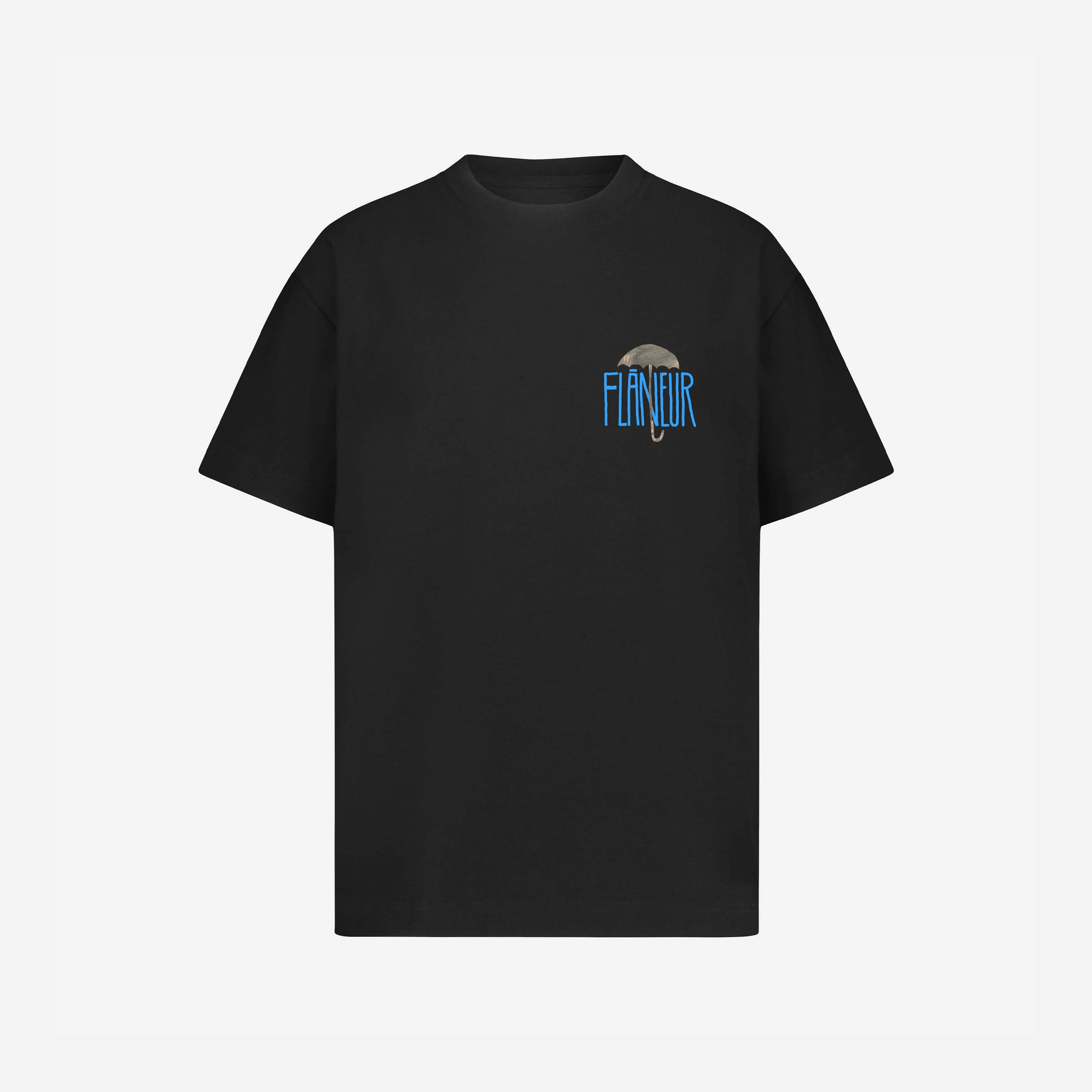 Upside Down T-Shirt | Black - Image 6