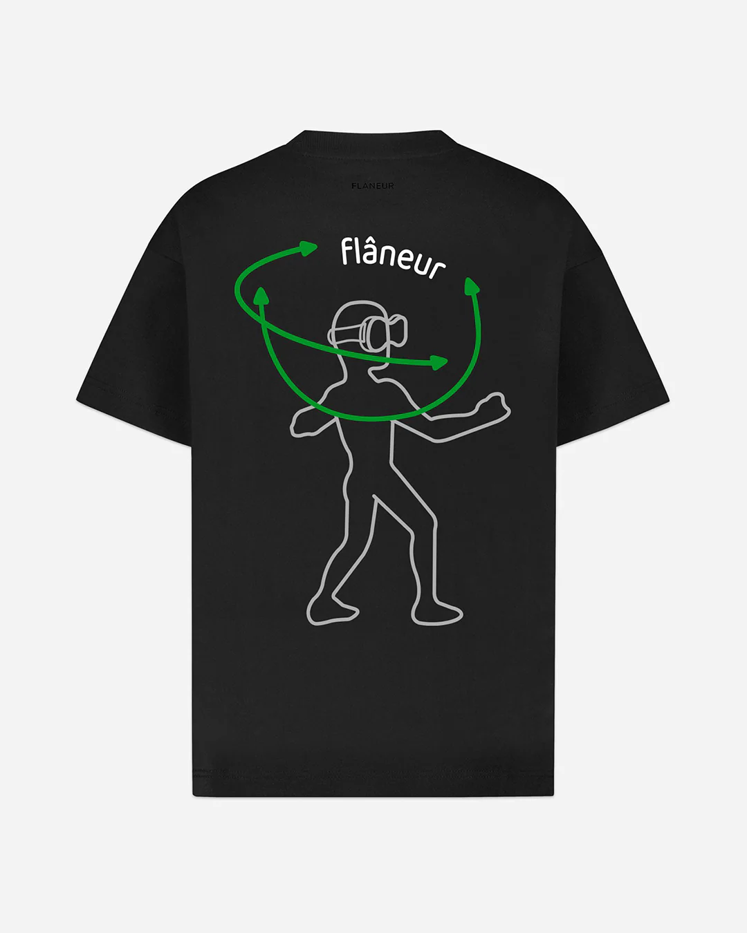 Vision Graphic T-Shirt | Black - Image 2