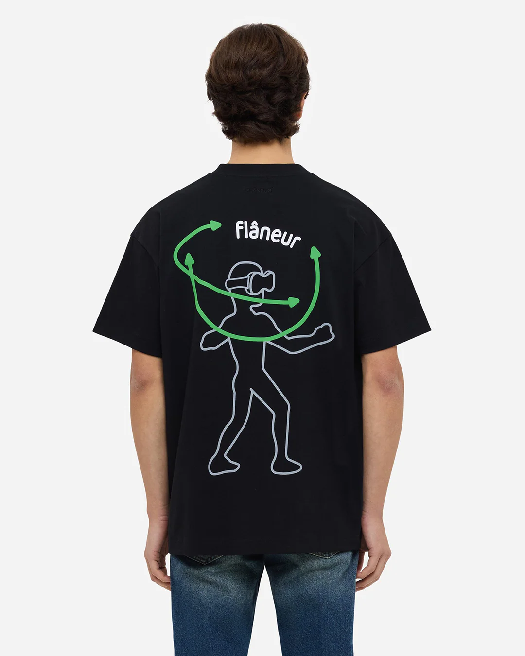 Vision Graphic T-Shirt | Black - Image 4