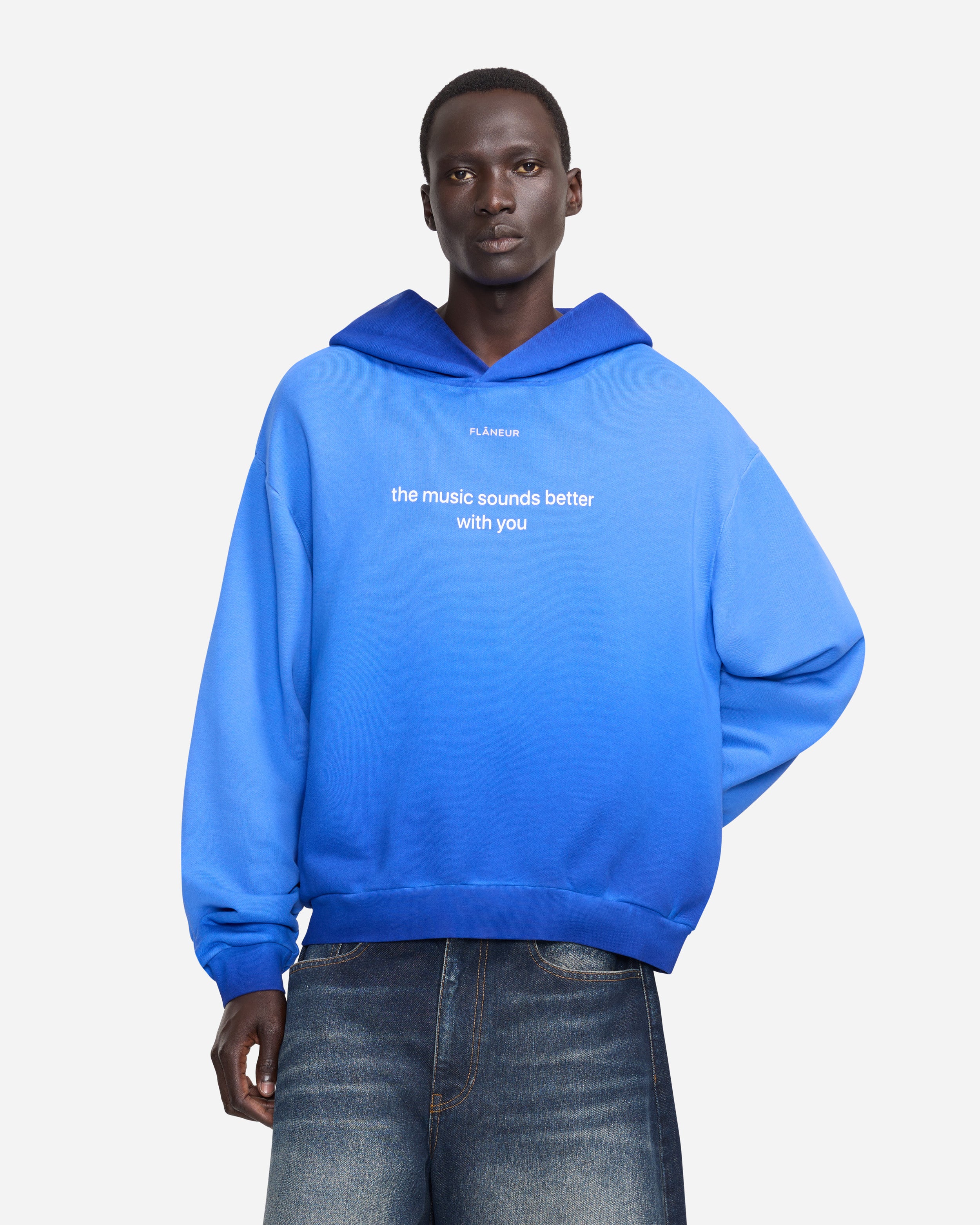 With You Hoodie | Washed Blue - Image 4