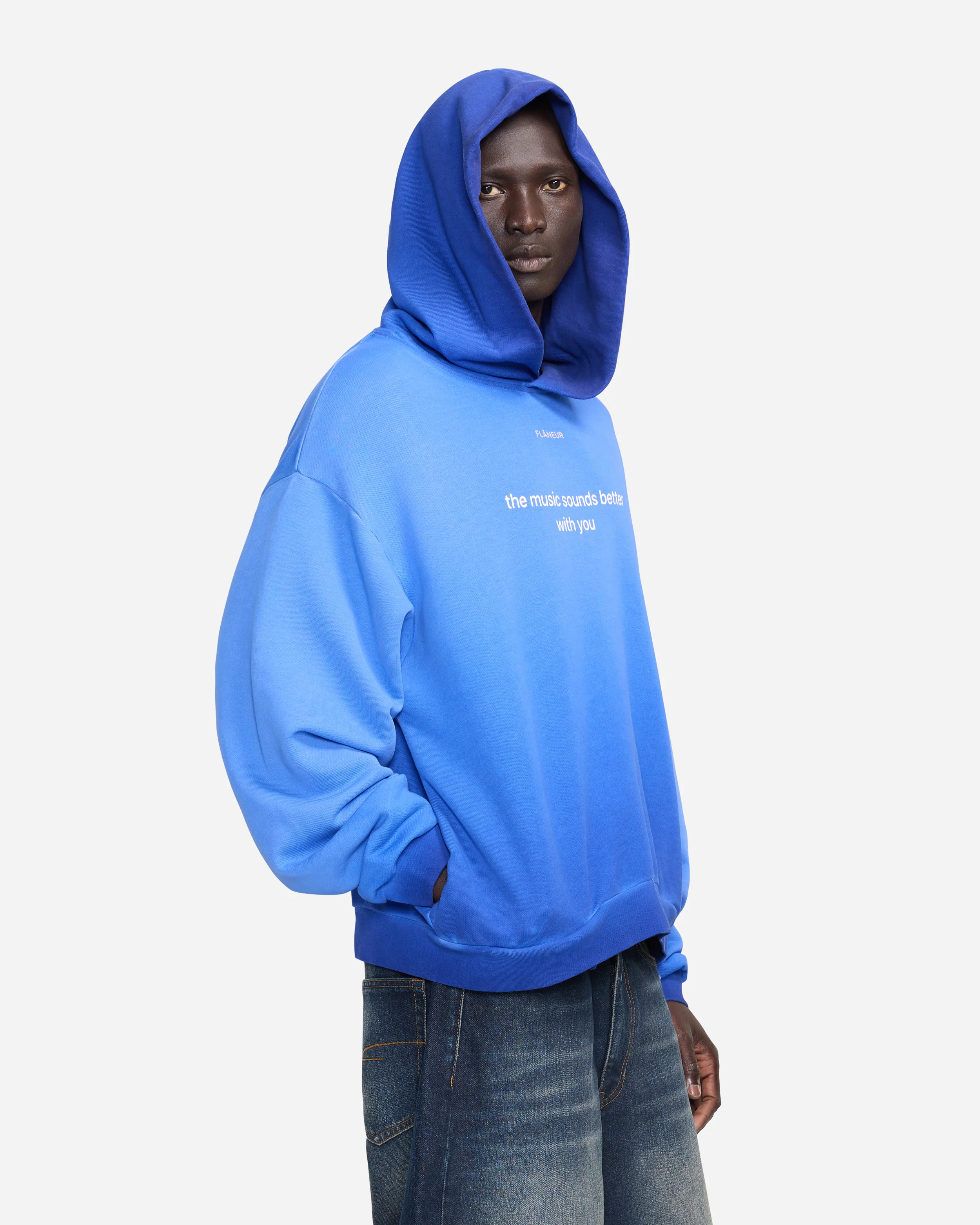 With You Hoodie | Washed Blue - Image 5